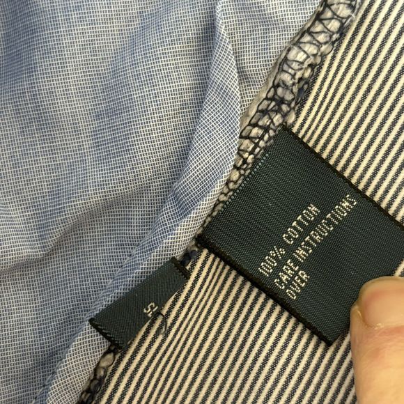 Polo Ralph Lauren Shorts Men's 38 Chino Blue White Striped Slash‎ Pockets 37x8 - Picture 5 of 12